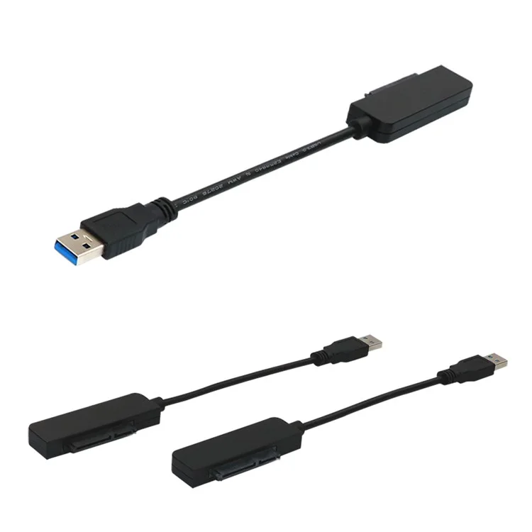 BLUEENDLESS US25 Câble USB SATA 3 Adaptateur USB 3.0 OTG Prend en charge le boîtier de disque dur externe SSD de 2,5 pouces