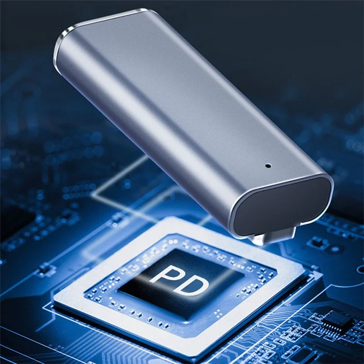 Type-C Weibchen zu for Magsafe 2 Konverter PD Schnellladung Metall-Adapter für MacBook
