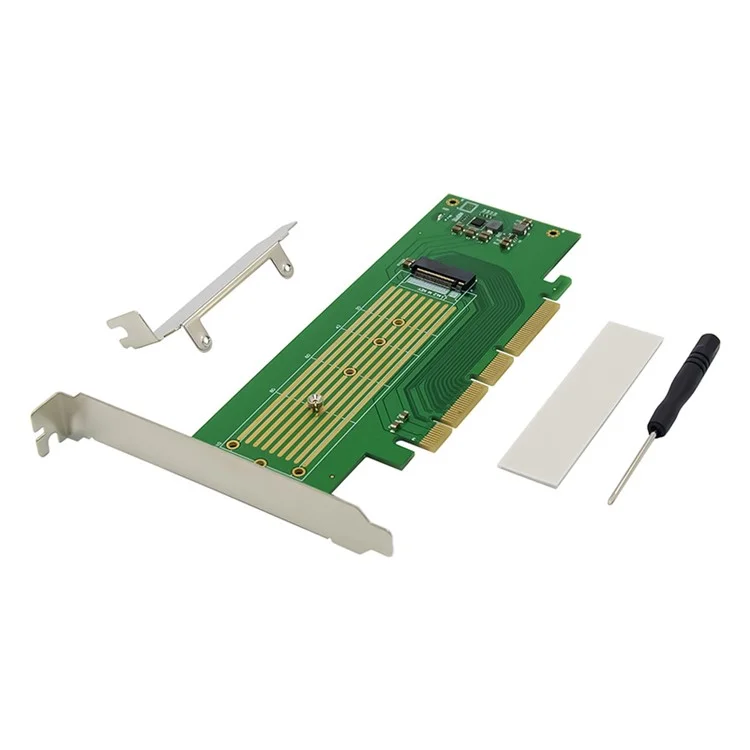 PCI-E 3.0 X16 Nvme SSD Converter Carte M.2 M-key 22110 Carte D'extension