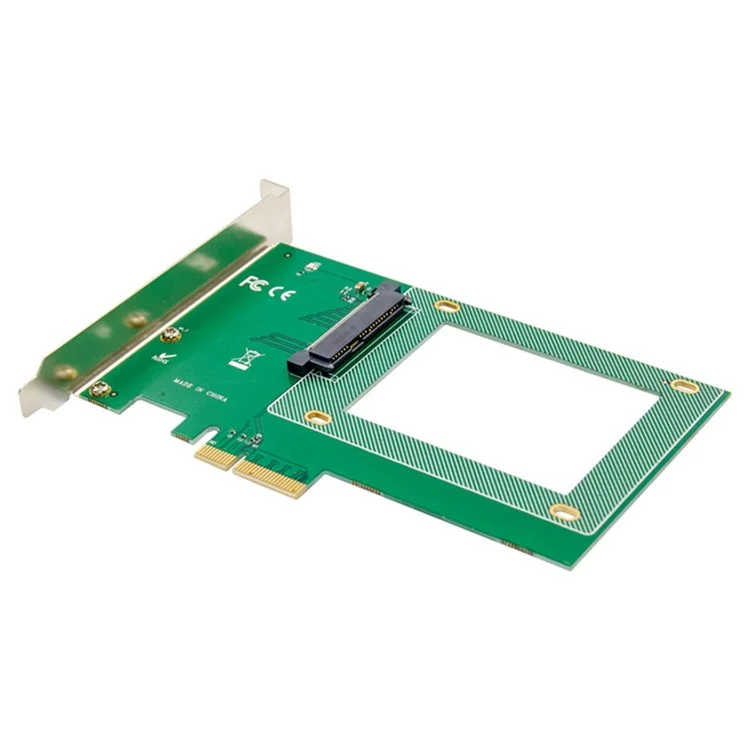 PCI-E X4 U.2 SFF8639 Tarjeta de Conversión Nvme Tarjeta de Expansión de Estado Sólido Tarjeta de Convertidor 2.5 Pulgadas
