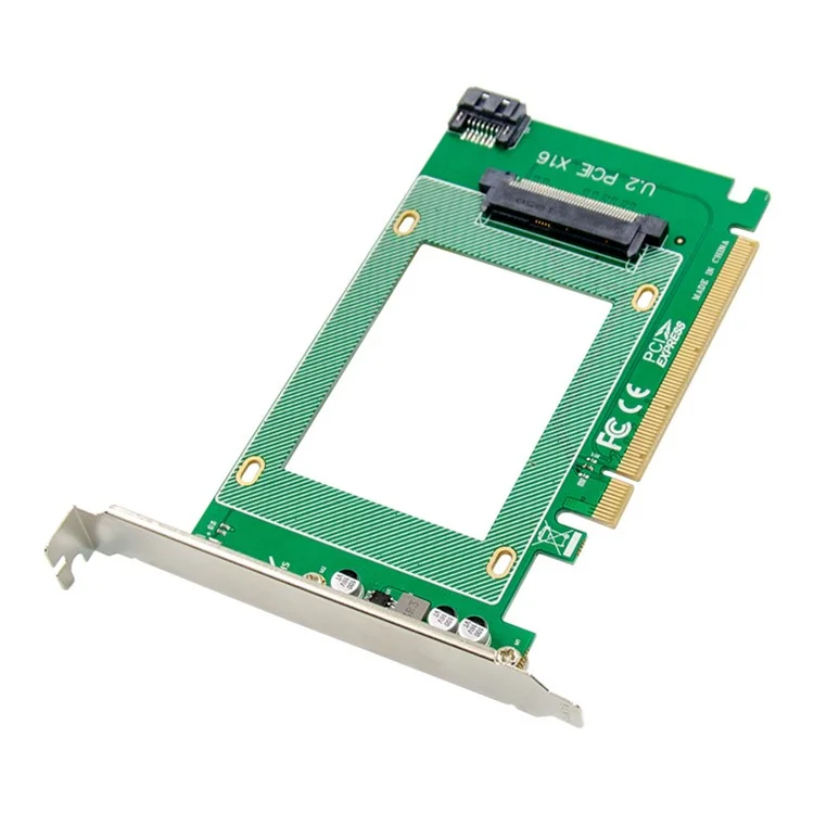 PCI-E 3.0 X16 U.2 SFF8639 Carte D'extension du Lecteur de Semi-état 2,5 Pouces Carte de Conversion SSD Nvme