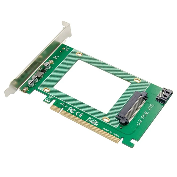 PCI-E 3.0 X16 U.2 SFF8639 Carte D'extension du Lecteur de Semi-état 2,5 Pouces Carte de Conversion SSD Nvme