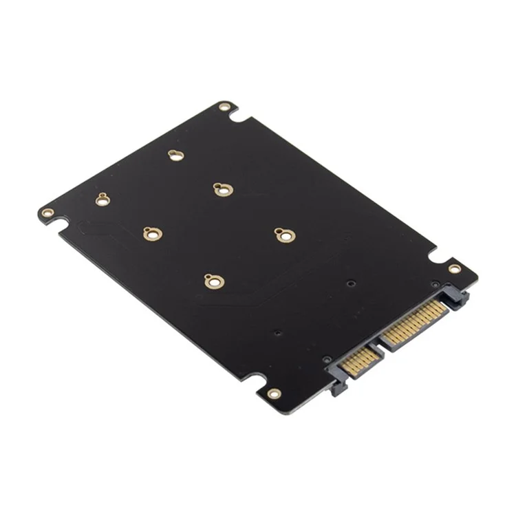Carte SSD SATA de 2,5 pouces vers Carte d'extension d'adaptateur de disque SSD mSATA Solid State Drive