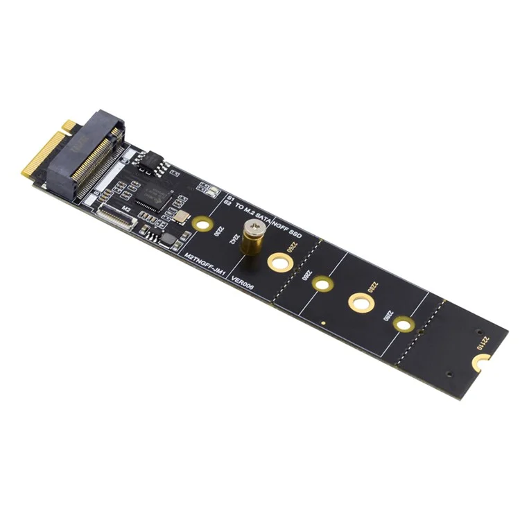 SA-050 SATA NGFF Key B+M SSD zu NVME M-key Motherboard Adapter Konverter SSD Karte JMB582