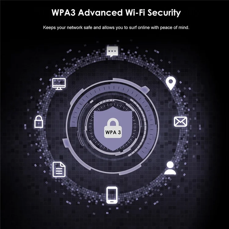 Cartão de Rede Bluetooth 5.3 WAVLINK WS-WN675X3-PCIE-A Tri-band 5400Mbps WiFi 6E PCIe Adaptador Sem Fio