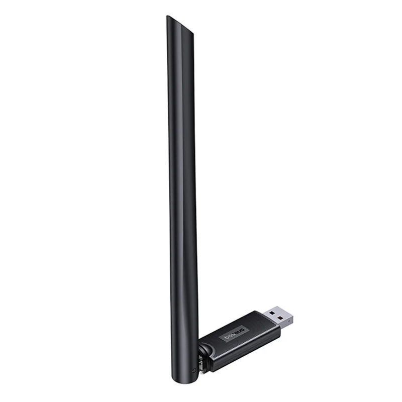 BASEUS FastJoy Series WiFi Wireless Network Adapter 150Mbps Cluster External Antenna - Black