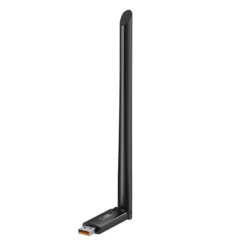 BASEUS FastJoy Series 300Mbps Cluster External Antenna WiFi Wireless Network Adapter - Black