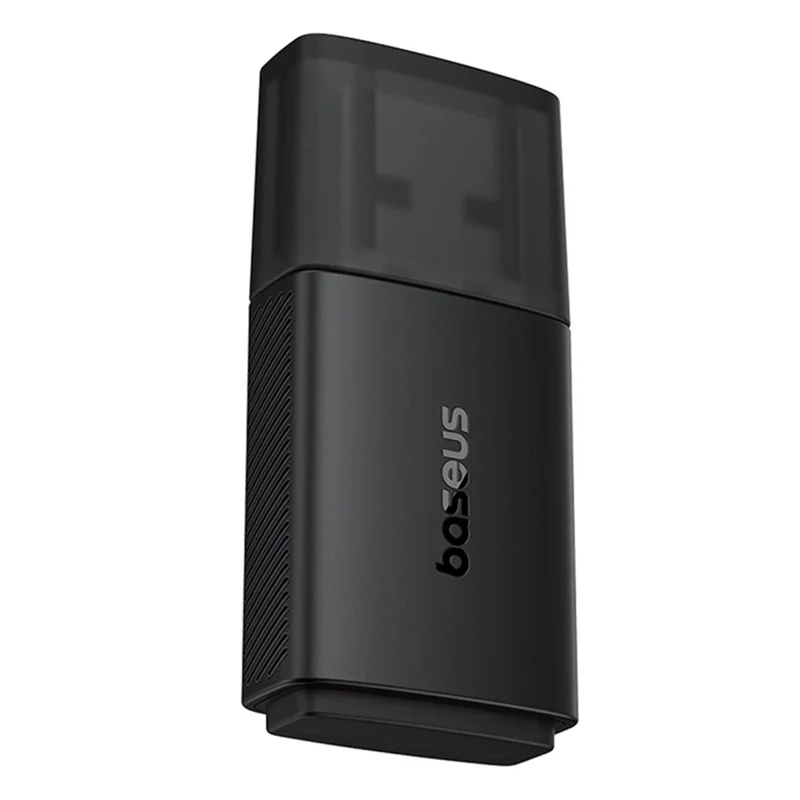 BASEUS FastJoy Series 650Mbps High Speed 2.4G / 5G Dual Band WiFi Adapter with Built-in Antenna - Black
