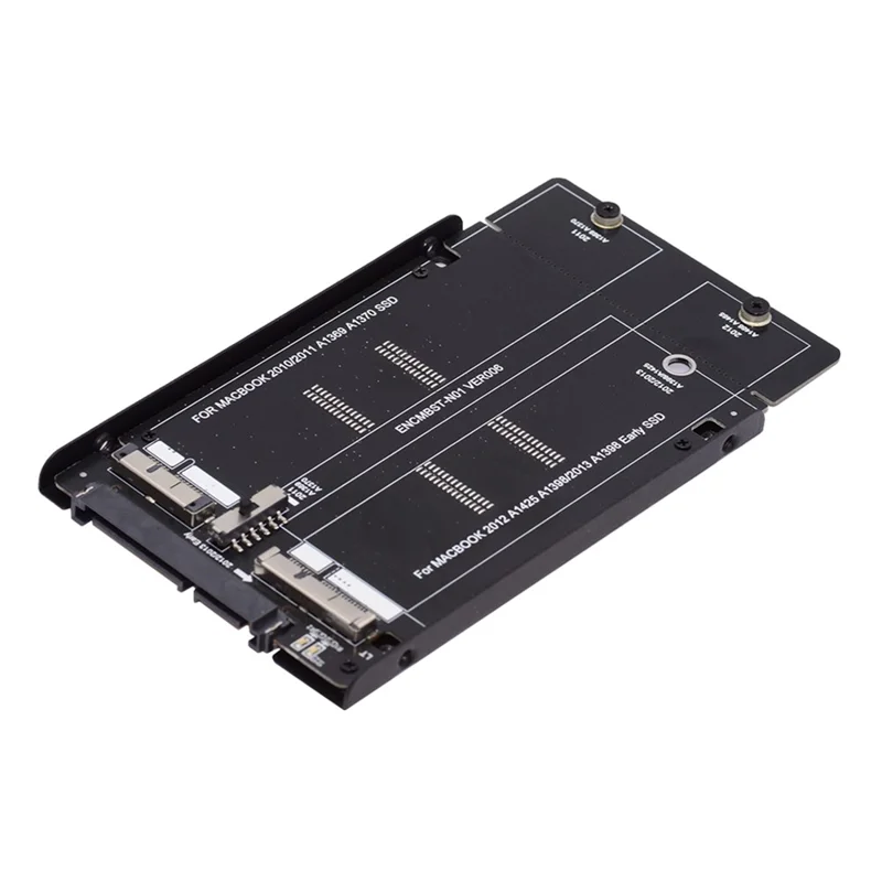 SA-072 2,5 Pollici SATA 22pin Per Mac Air Pro Retina 2010 2012 2012 SSD 12+6pin 17+7pin A1425 A1398 MC975 MC976 Caso Recinto