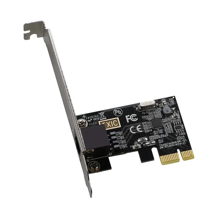 PCI-E PCIE X1 to RJ45 Ethernet 1000 Мбит / с Гигабитной Сетевой Карты Для Настольного пк