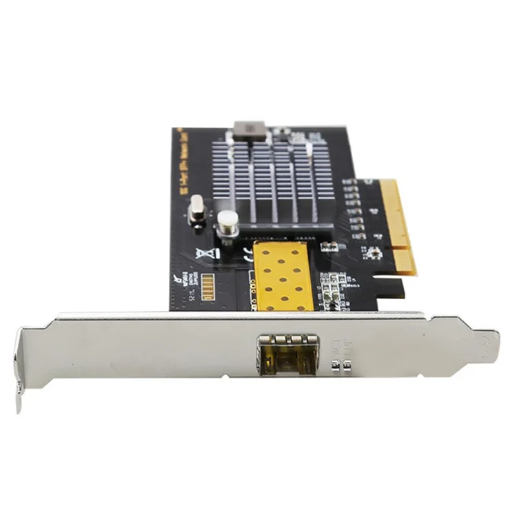 Adattatore Ethernet singolo porta PCI-E 1G 10/100/1000/10000 Mbps TXA078 SFP+ 82599 Scheda di rete server 