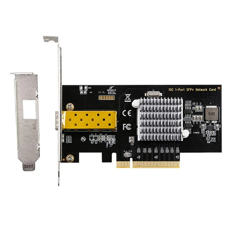 Adattatore Ethernet singolo porta PCI-E 1G 10/100/1000/10000 Mbps TXA078 SFP+ 82599 Scheda di rete server 