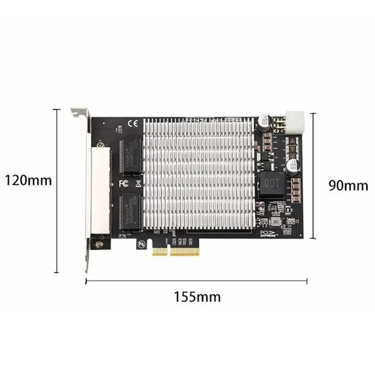 Fonte de Alimentação Externa para Captura de Imagem de Câmera Industrial TXA190 com Chip i226 2.5G Gigabit Poe Placa de Rede