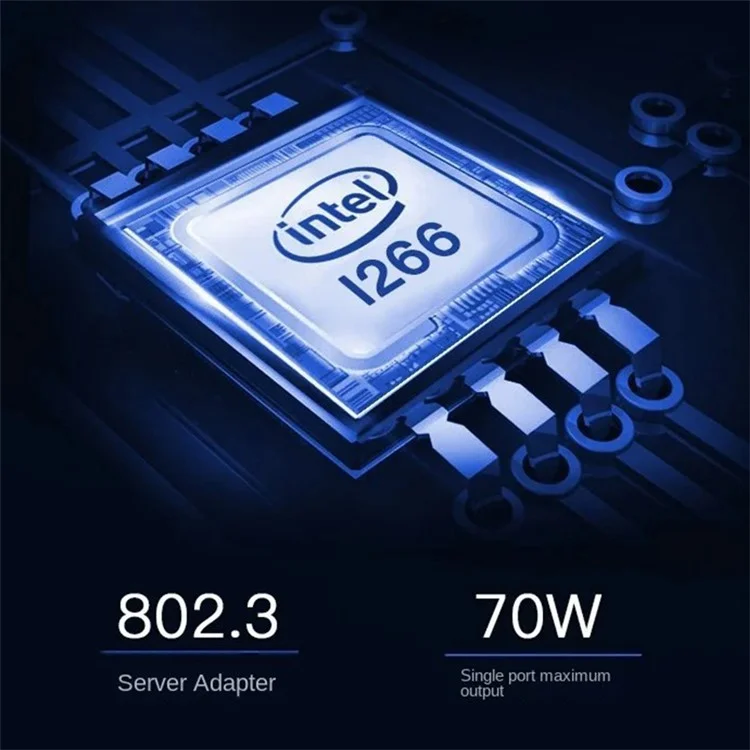 Fonte de Alimentação Externa para Captura de Imagem de Câmera Industrial TXA190 com Chip i226 2.5G Gigabit Poe Placa de Rede