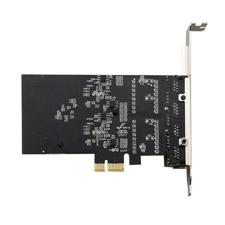 TXA198 LAN-Karte Intel 82571 Chip PCIe1X 1G Vier-Port RJ45 Gigabit-Netzwerkkarte