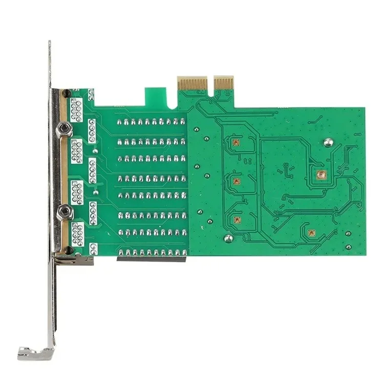 TXA066 RTL8111H 4 RJ45 Ports Gigabit Netzwerkkarte 1000Mbps Hochgeschwindigkeit PCI-E 1X Netzwerkkarte