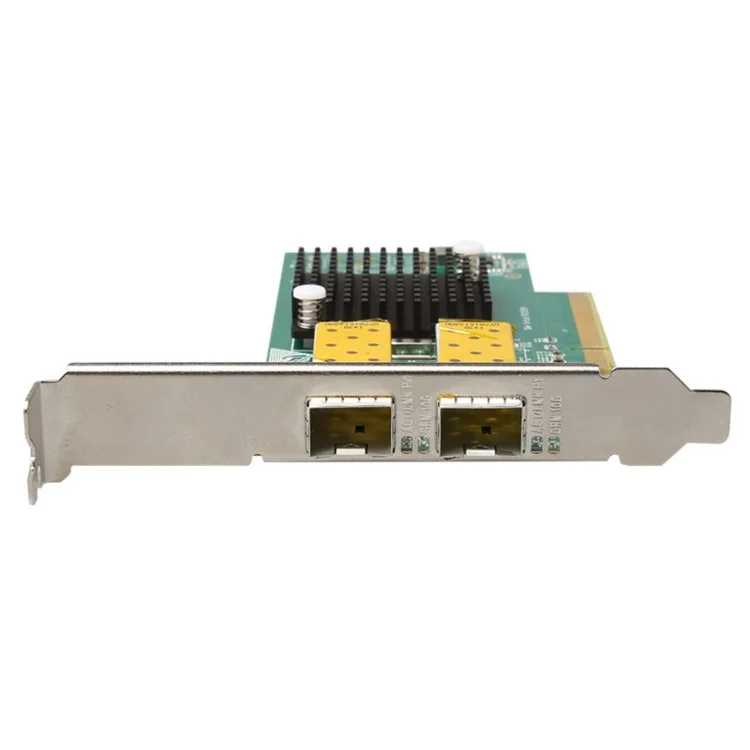 TXA037 PCI-E 8X Intel 82599 Chip 10G Dual-Port Fiber Optic Network Card for Desktop Computer