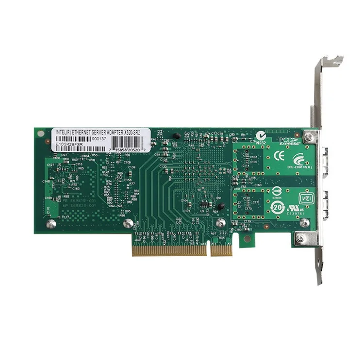 TXA071 Intel 82599 Dual Port Network Card 10G PCI-E X8 X16 Server Network Card