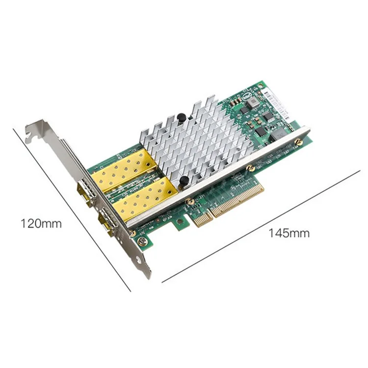 TXA071 Intel 82599 Dual Port Network Card 10G PCI-E X8 X16 Server Network Card