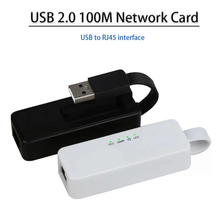 Carte réseau mini gigabit USB 3.0 TXA045 Adaptateur Ethernet sans pilote - Blanc