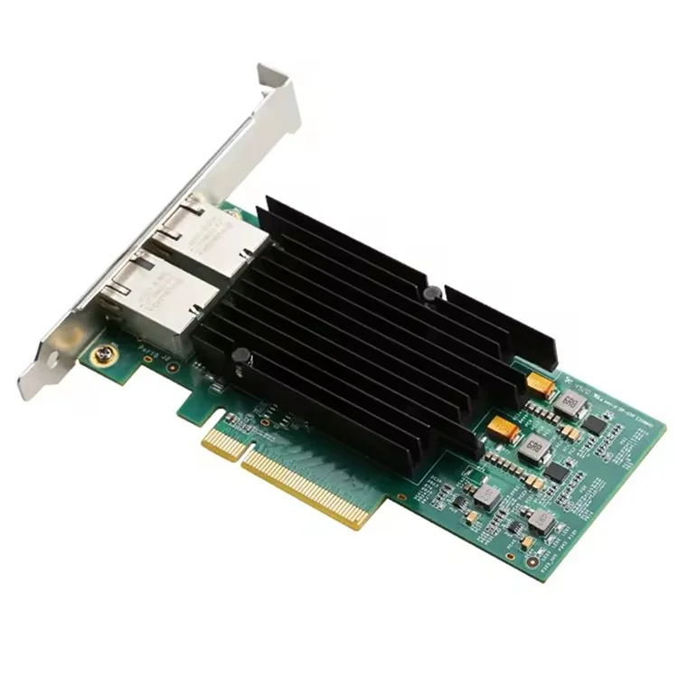 TXA099 сетевая карта Intel X540 с двумя портами и скоростью 10 Гбит/с, PCI-E X8, Ethernet-карта для серверов
