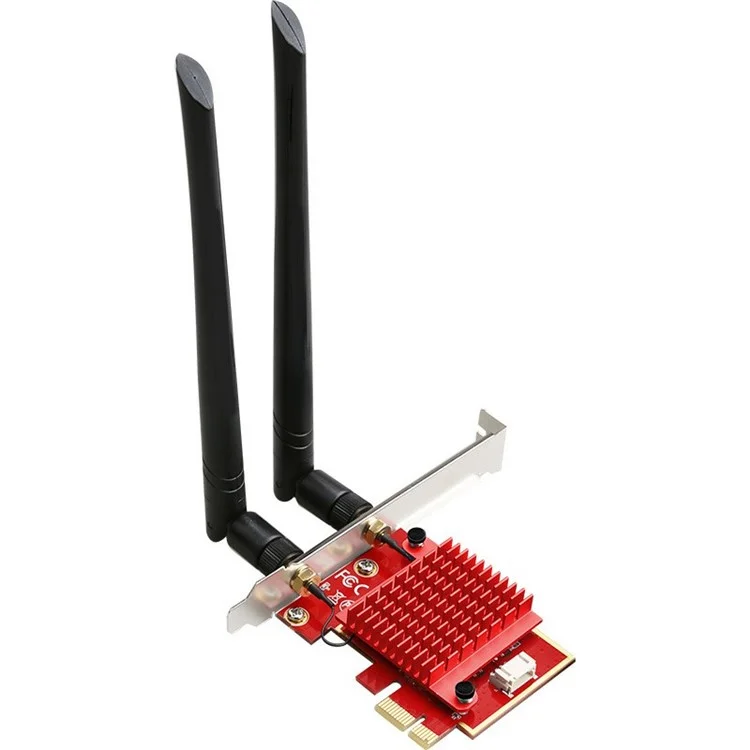 TXA083 AX200 2.4G / 5G Dual Band Gigabit Bluetooth WiFi6 Scheda di rete wireless PCIE 