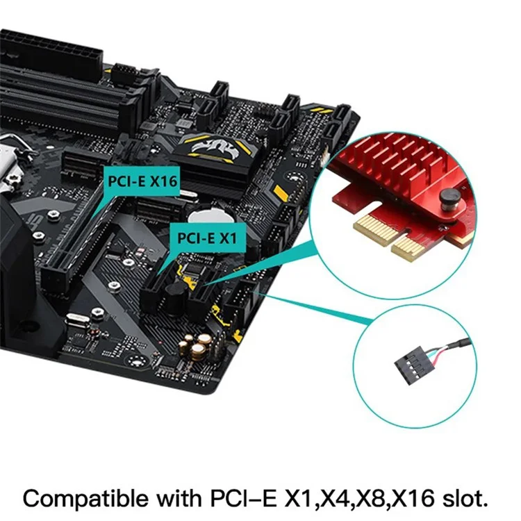 TXA083 AX200 2.4G / 5G Dual Band Gigabit Bluetooth WiFi6 Scheda di rete wireless PCIE 