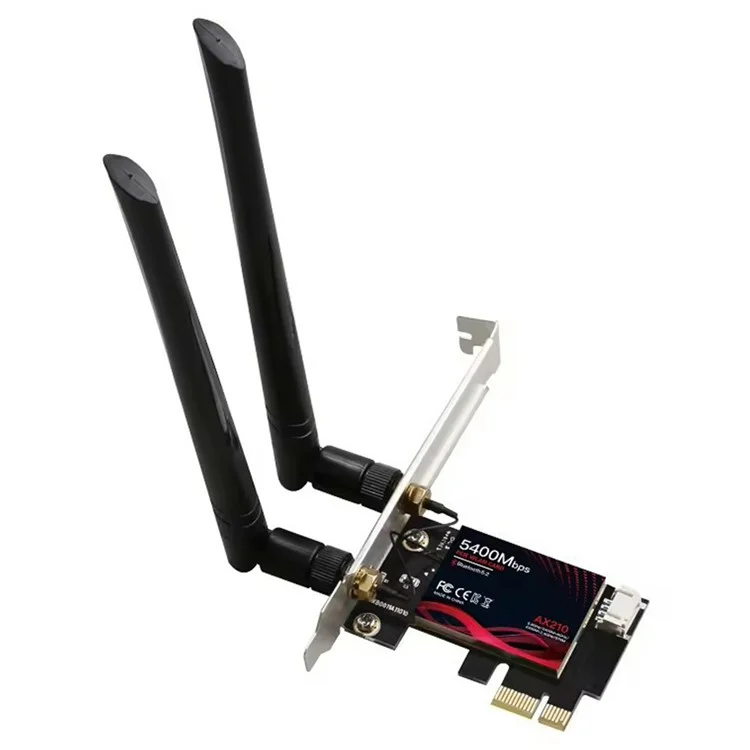 TXA115 WiFi6 AX210 Chipsatz PCIE-Adapter Bluetooth 5.2 2,4G / 5G Dual-Band-WiFi-Netzwerkkarte