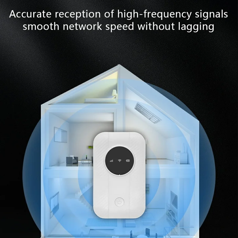 Routeur WiFi LTE 4G Portable M5-E Hotspot de Poche Internet Sans Fil pour Voyages, Version Eurasie