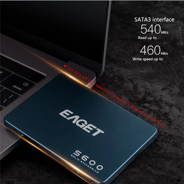 EAGET S600 SSD de 2,5 pulgadas SATA III unidad de estado sólido interna SSD - 512 GB