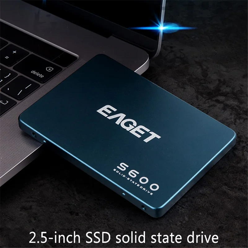 EAGET S600 SSD 2,5 cala SATA III Wewnętrzny Dysk SSD - 1 TB