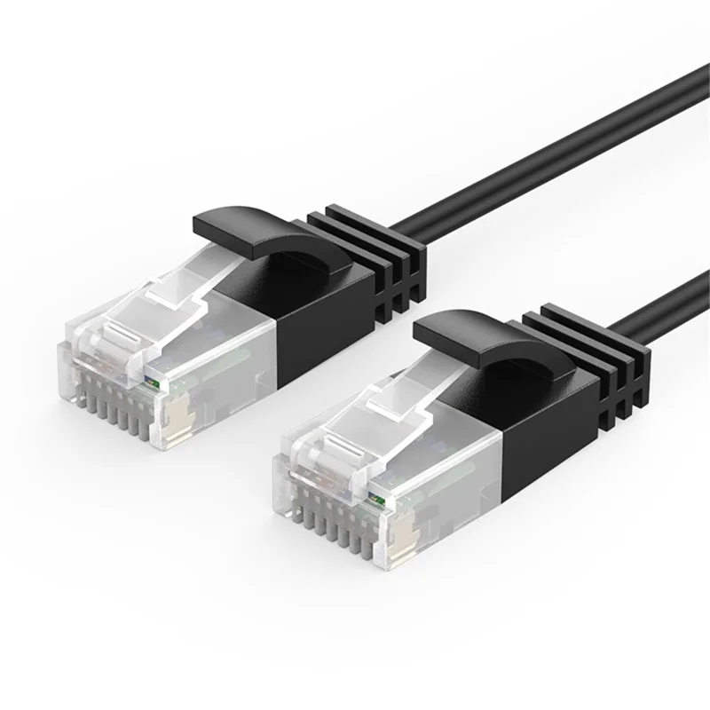 CABLECREATION CL0045 3m Pure Copper Cat6a LAN Network Cable 2.8mm Thin Cord 10Gbps RJ45 Ethernet Cable - Straight