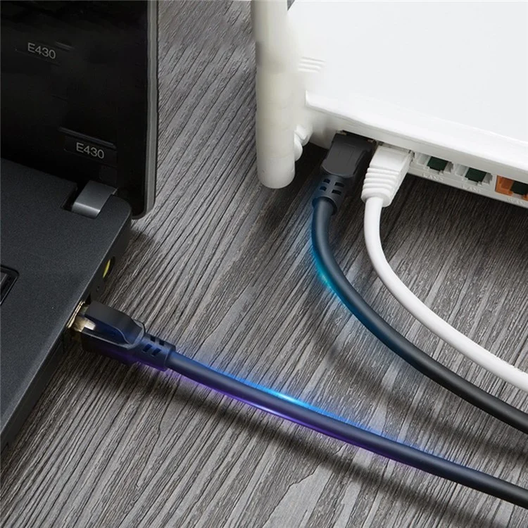 Cablecreation CL0315 0,5m High Speed ​​cat8 Câble Ethernet RJ45 Câble Réseau Internet 40 Gbit