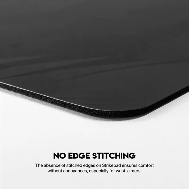 TEEVO STRIKEPAD MST491 Tapis de souris 490x420mm Surface de jeu Design holographique - Noir