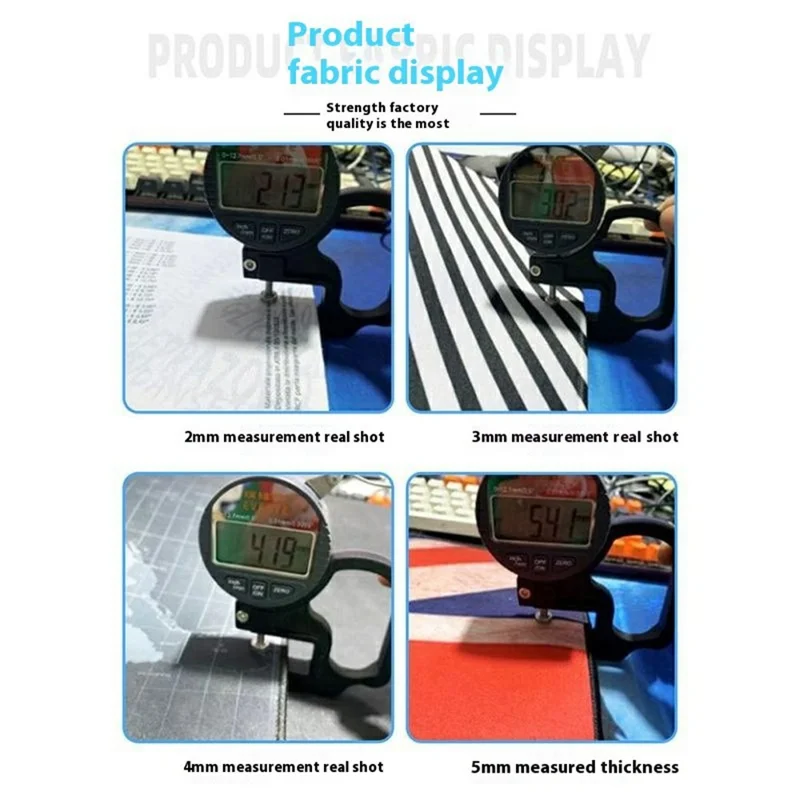 300 x 800 x 2mm Stitched Edge Mouse Pad Computer Desktop Rubber Mouse Mat Creative Pattern for Home / Office - Forest