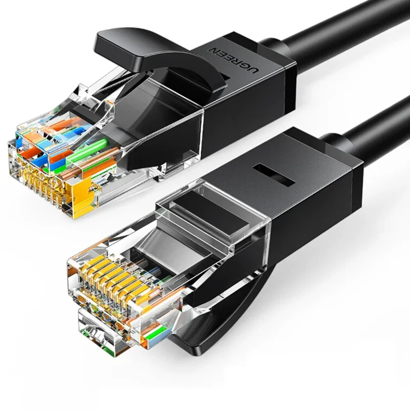 UGREEN 20167 25m RJ45 Cat6 Ethernet Cable 1000Mbps Gigabit Network Cable for PC Router - Black