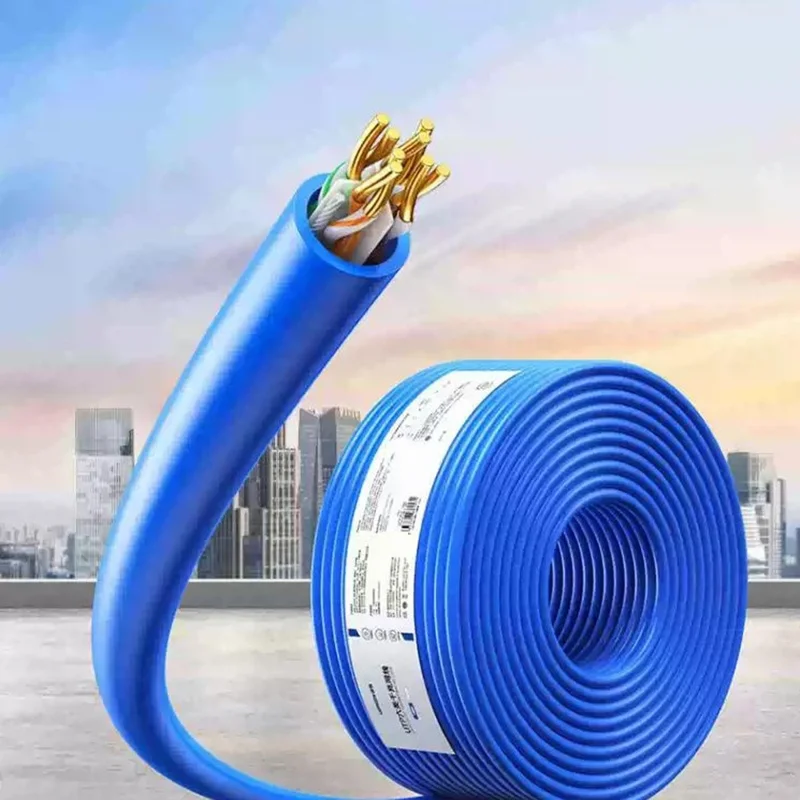 UGREEN NW109 11257 100m Cat6 Ethernet Cable 23AWG Pure Copper 1000Mbps Gigabit Network Cable for Home Office