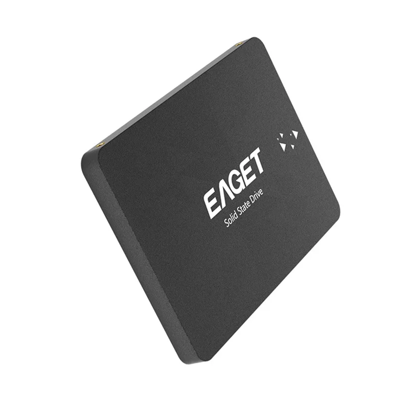 EAGET S205 480 GB 2,5 cala SATA III SSD Płyta Zewnętrzna Wewnętrzny Dysk SSD do Komputera Przenośnego i Stacjonarnego - Czarny