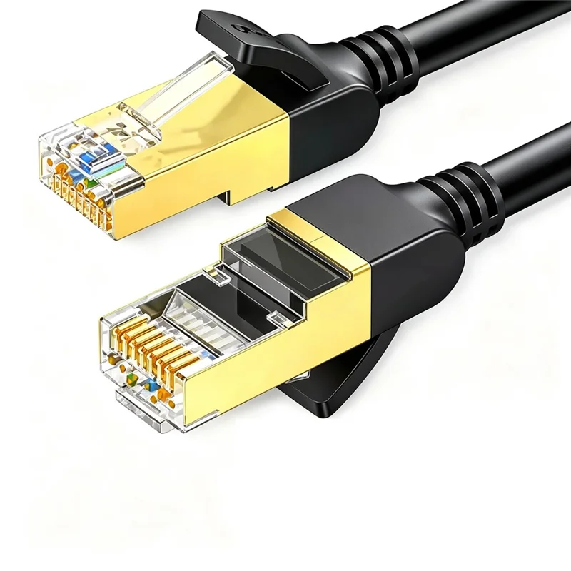 UGREEN NW107 2m CAT7 Ethernet Cable 10Gbps High Speed Transfer Pure Copper Core - Black