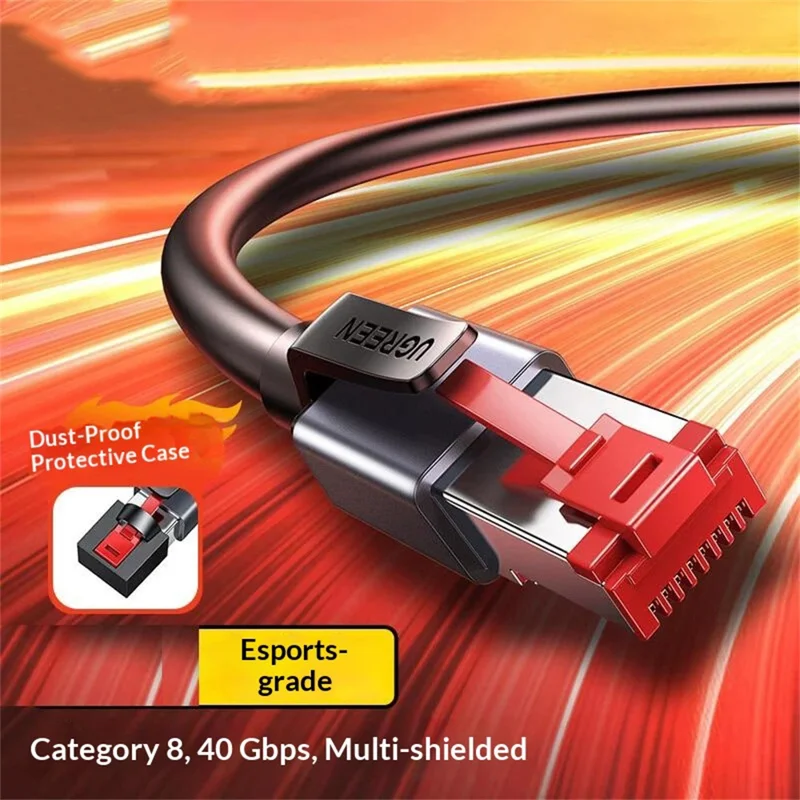 UGREEN NW323 20m Cat8 Ethernet Cable 40Gbps 2000MHz for Laptop / Modem / Router