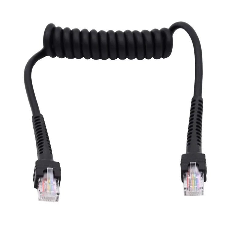 UT-019-1.0M RJ45-Stecker an Cat6-Stecker 8P8C UTP-Dehnkabel LAN Ethernet-Netzwerkkabel 100cm