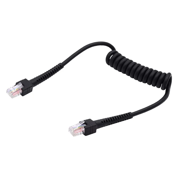 UT-019-1.0M RJ45-Stecker an Cat6-Stecker 8P8C UTP-Dehnkabel LAN Ethernet-Netzwerkkabel 100cm