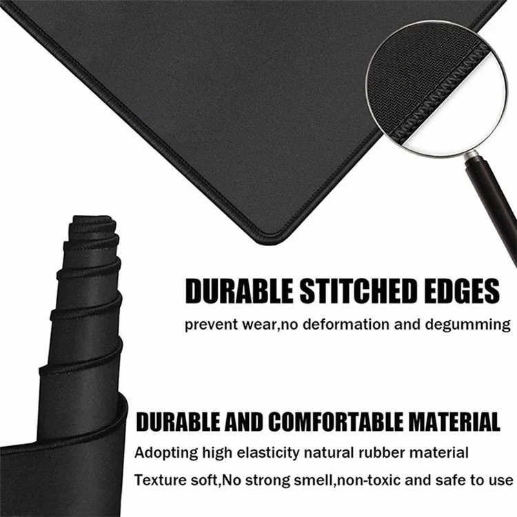 300 x 800 x 2mm Abstract Fluid Pattern Anti-Slip Mouse Pad Large Rubber Mouse Mat - Style F