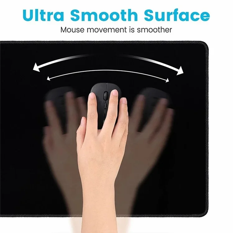 300 x 800 x 2mm Abstract Fluid Pattern Anti-Slip Mouse Pad Large Rubber Mouse Mat - Style F