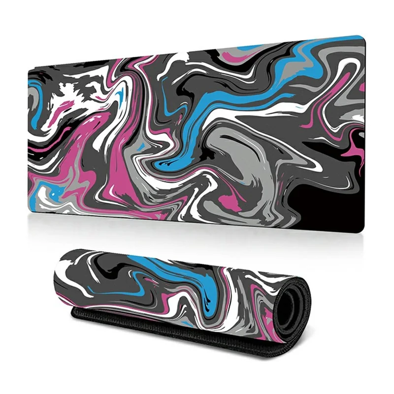 300 x 600 x 2mm Abstract Fluid Pattern Mouse Pad Desk Large Mouse Mat - Style C