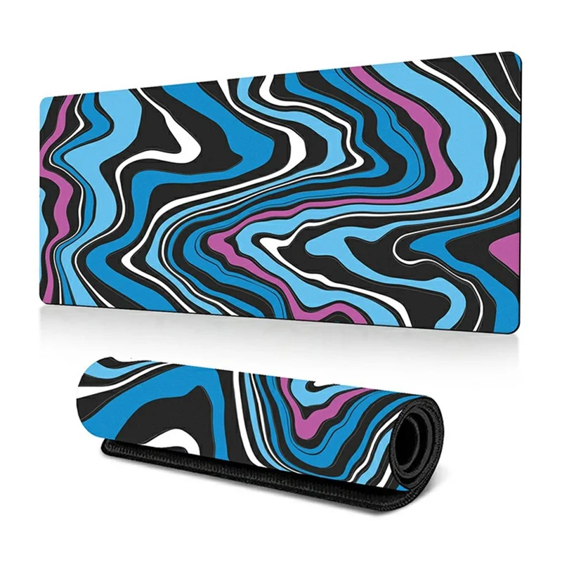 300 x 600 x 2mm Abstract Fluid Pattern Mouse Pad Desk Large Mouse Mat - Style S