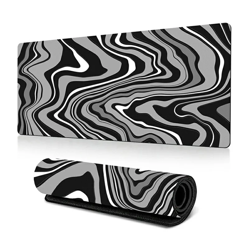 300 x 600 x 2mm Abstract Fluid Pattern Mouse Pad Desk Large Mouse Mat - Style T