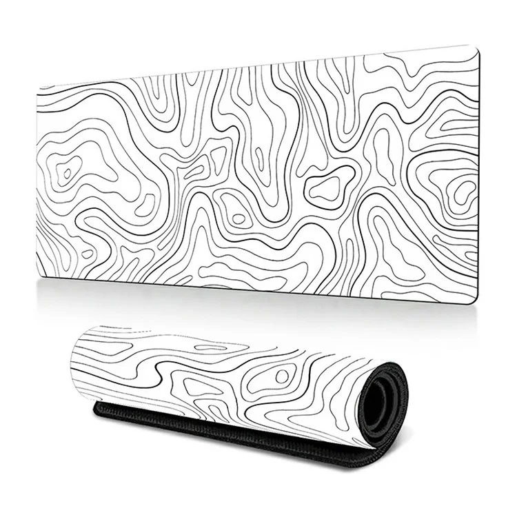 300 x 600 x 2mm Abstract Pattern Large Mouse Pad Creative Desk Mouse Mat - Style A