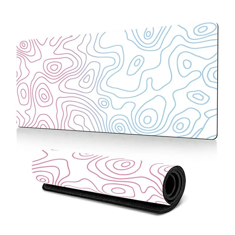 300 x 600 x 2mm Abstract Pattern Large Mouse Pad Creative Desk Mouse Mat - Style E