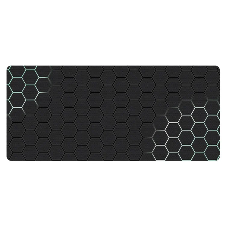 300x600x2mm Honeycomb Pattern Rubber Mouse Pad Anti-skid Computer Desktop Mat - Style 1